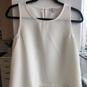 White Madewell Sleeveless Top